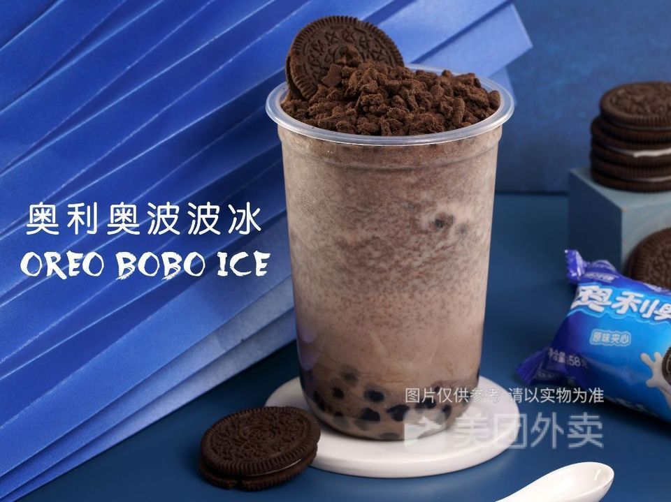 奥利奥波波冰图片