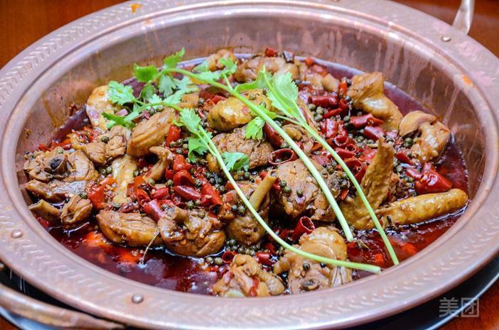 正宗流河火锅鸡图片
