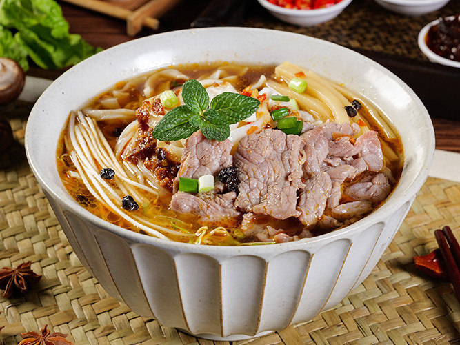 老友猪肉粉图片