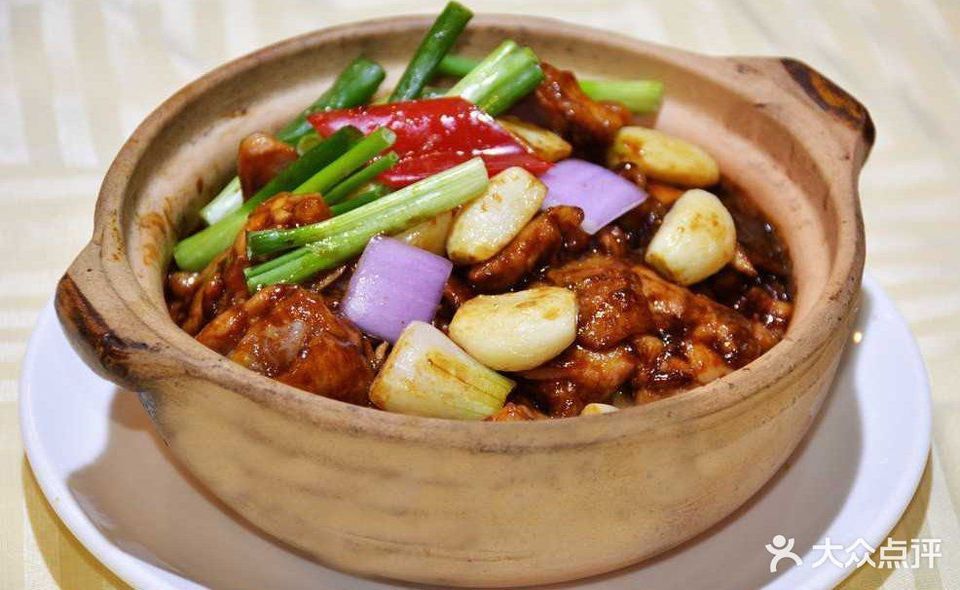 生啫走地鸡图片