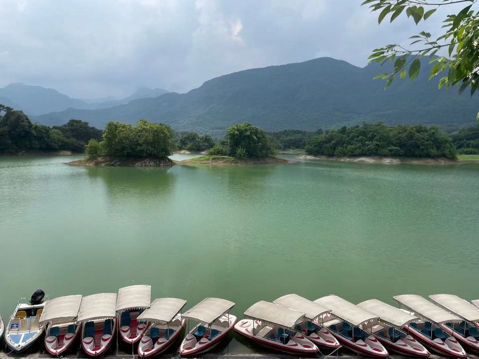 安州区白水湖风景区图片