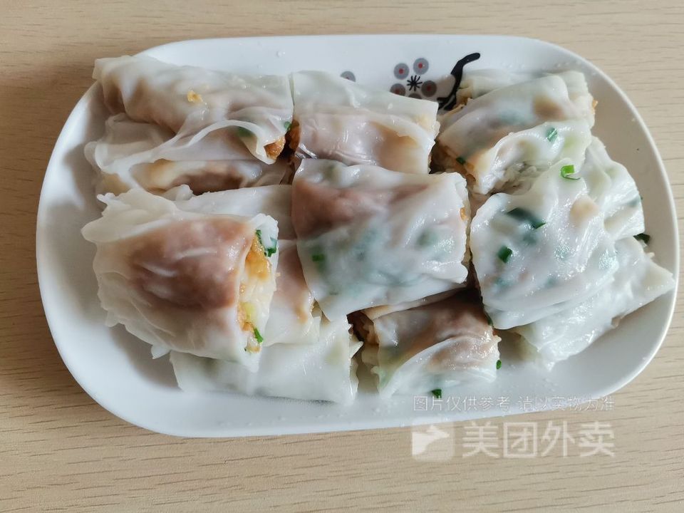 瘦肉豆角肠粉图片