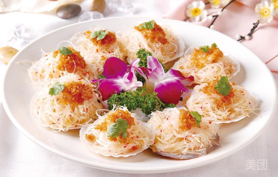 蒜蓉粉丝扇贝王图片