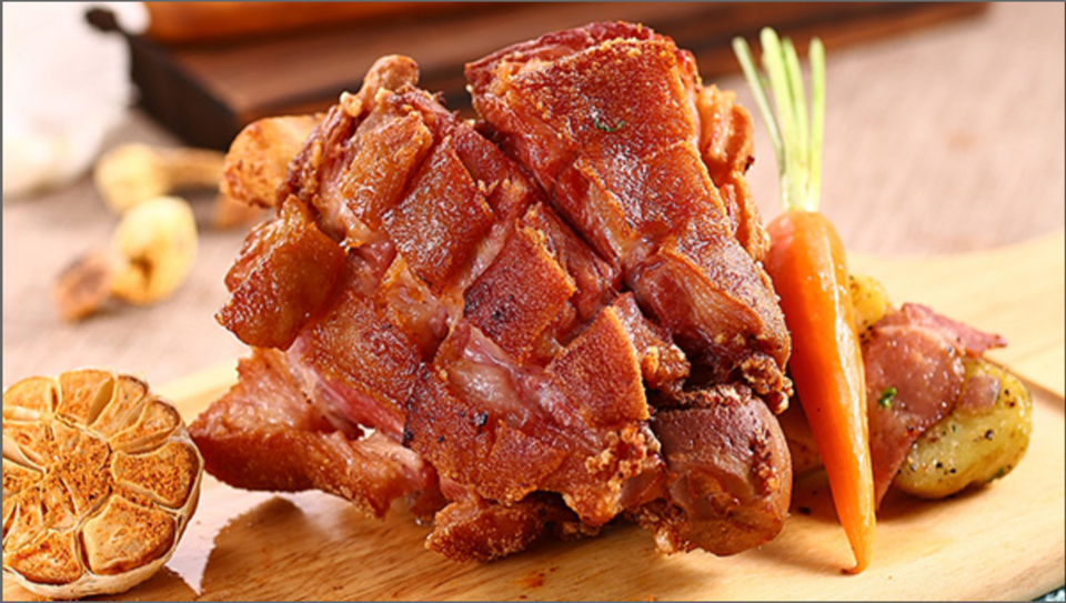 德国脆皮咸猪肘(整只)图片