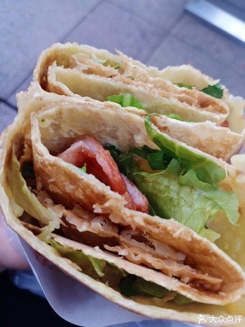 里脊肉杂粮煎饼