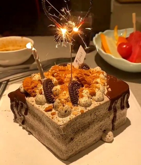 7寸生日蛋糕图片