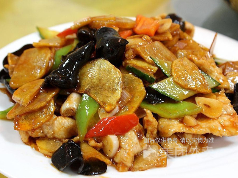 土豆片过油肉图片