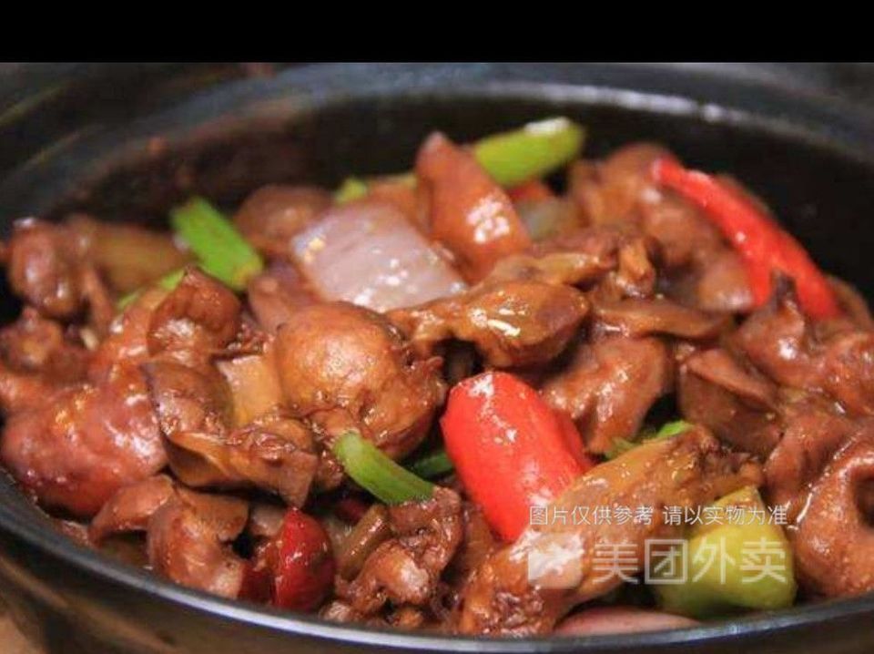 砂锅鸡胗图片