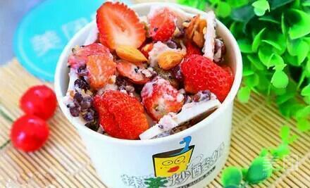 柠檬口味炒酸奶图片